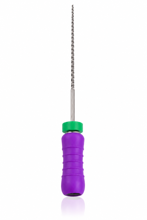 Dental H Files – Endodontic Stainless Steel Hedström Files for Root Canal Shaping (6 Pcs/Pack)