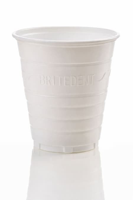Dental Plastic Cups: 5 Oz, easy handling, smooth edge.(1,000 Pcs/Case)