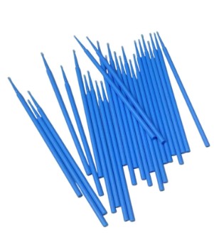 Dental Micro Applicator: Fine brush tips & easy bending.(400 Pcs/Box)