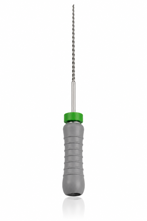 Dental H Files – Endodontic Stainless Steel Hedström Files for Root Canal Shaping (6 Pcs/Pack)
