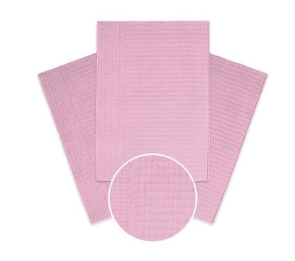 Dental Patient Bibs | 3-Ply Absorbent &amp; Waterproof, 13"x18" | 500 Pcs/Case