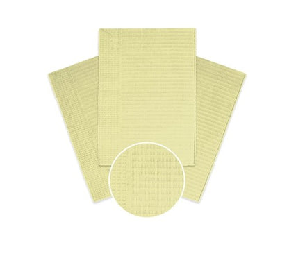 Dental Patient Bibs | 3-Ply Absorbent &amp; Waterproof, 13"x18" | 500 Pcs/Case