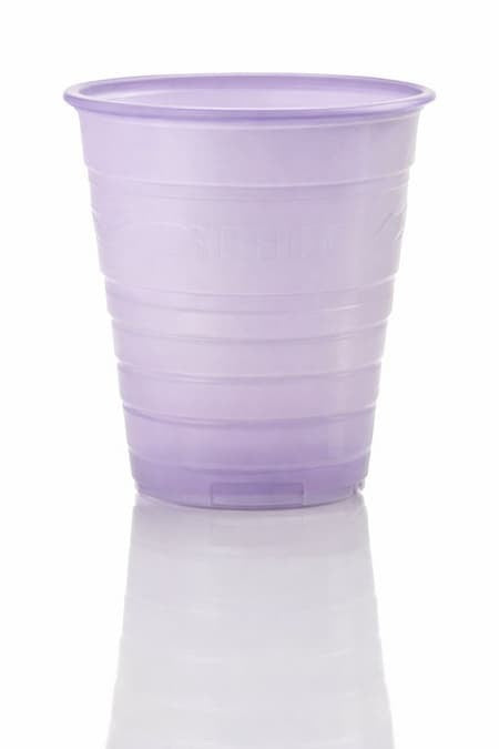 Dental Plastic Rinse Cups | 5 oz, Smooth Edge, Color-Coded | 1,000 Pcs/Case