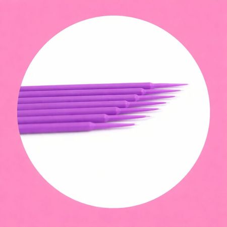 Dental Micro Applicator: Fine brush tips &amp; easy bending.(400 Pcs/Box)