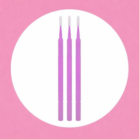 Dental Micro Applicator: Fine brush tips &amp; easy bending.(400 Pcs/Box)