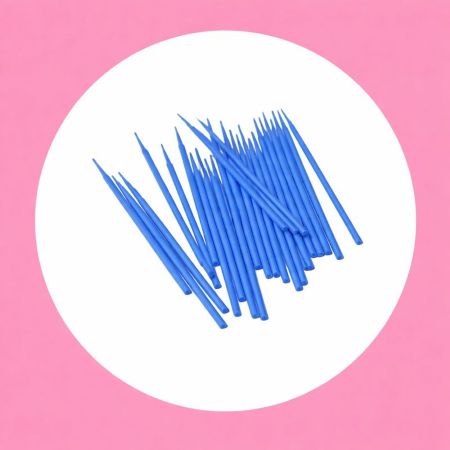 Dental Micro Applicator: Fine brush tips &amp; easy bending.(400 Pcs/Box)