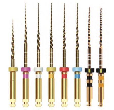 Dental Rotary Files – Variable Taper NiTi Files for Root Canal Procedures (6 Pcs/Pack)