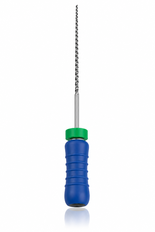 Dental H Files – Endodontic Stainless Steel Hedström Files for Root Canal Shaping (6 Pcs/Pack)