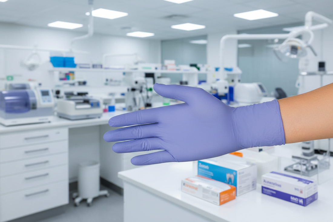 Multi-Purpose Nitrile Powder-Free Gloves – 1,000/Case (Medium &amp; Large)