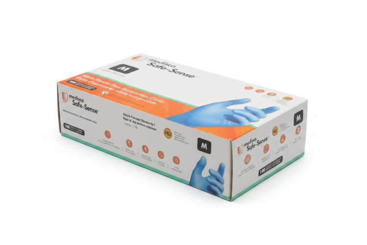 Multi-Purpose Nitrile Powder-Free Gloves – 1,000/Case (Medium &amp; Large)