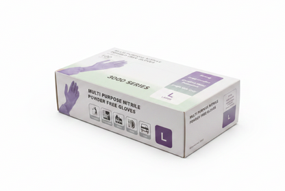 Multi-Purpose Nitrile Powder-Free Gloves – 1,000/Case (Medium &amp; Large)